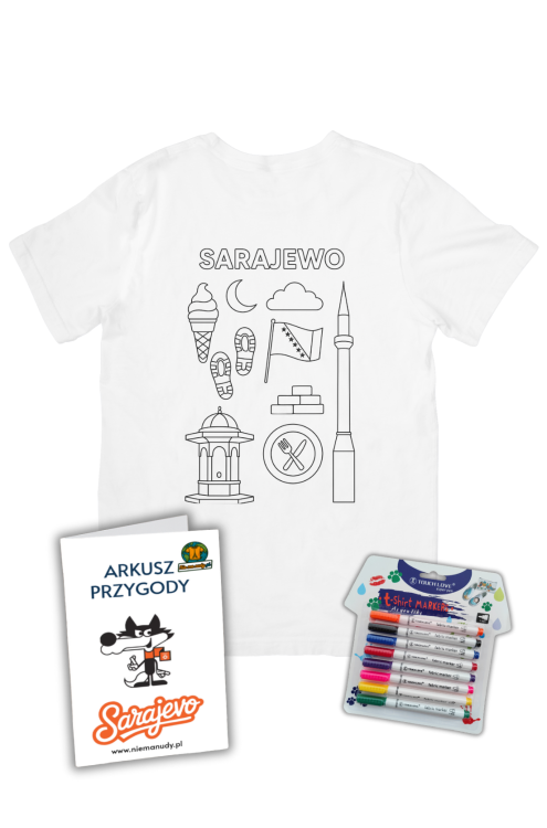 Koszulka do kolorowania Sarajewo